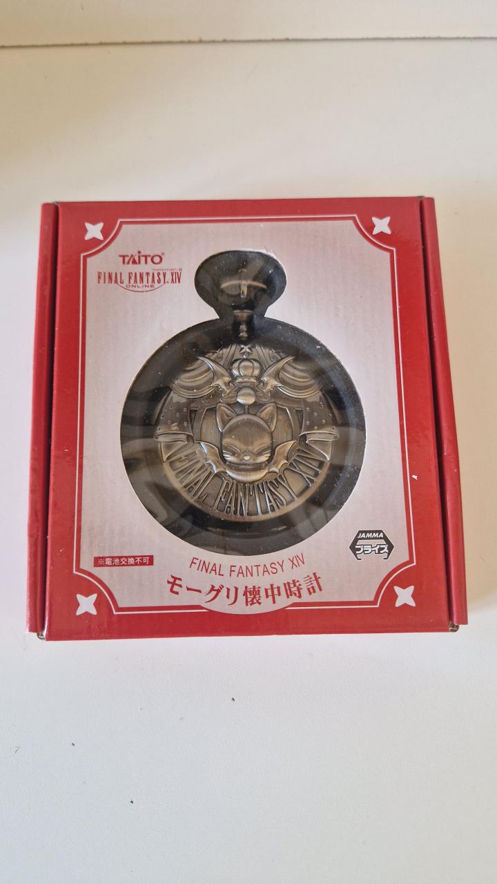 🕰️ Montre à gousset Final Fantasy XIV - Moogle (Mog) - Neuve