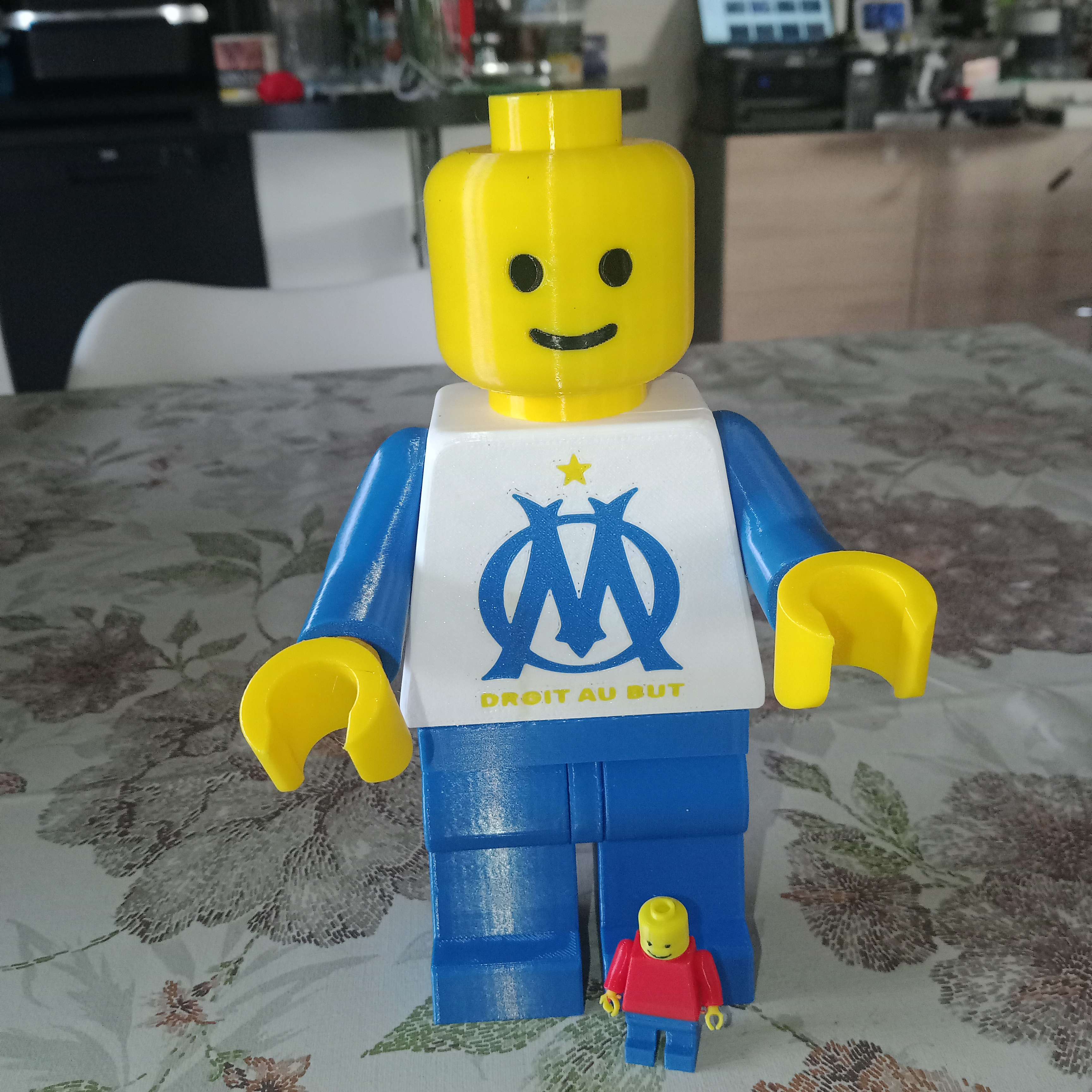 figurine Brick man 20 cm style lego