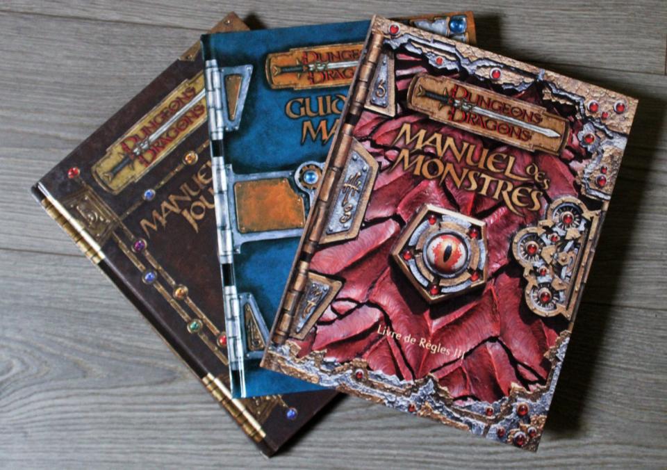 Dungeons et Dragons 3eme Edition en français