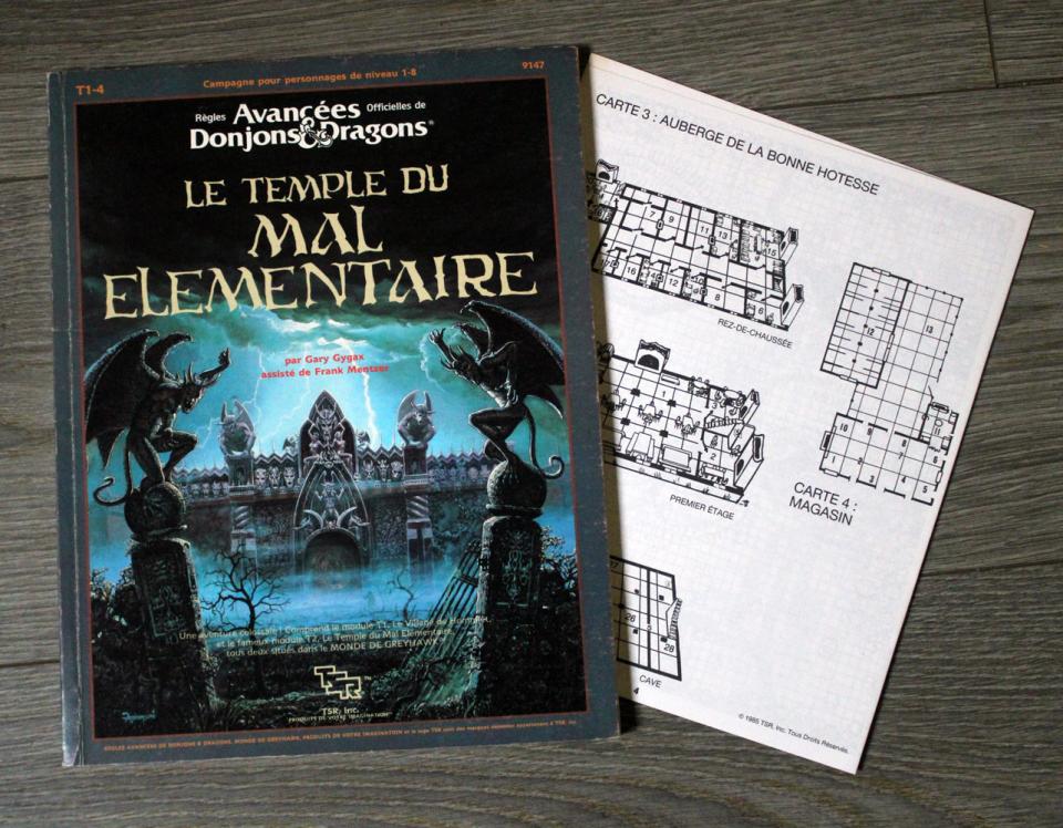 D&D : le temple du mal élémentaire
