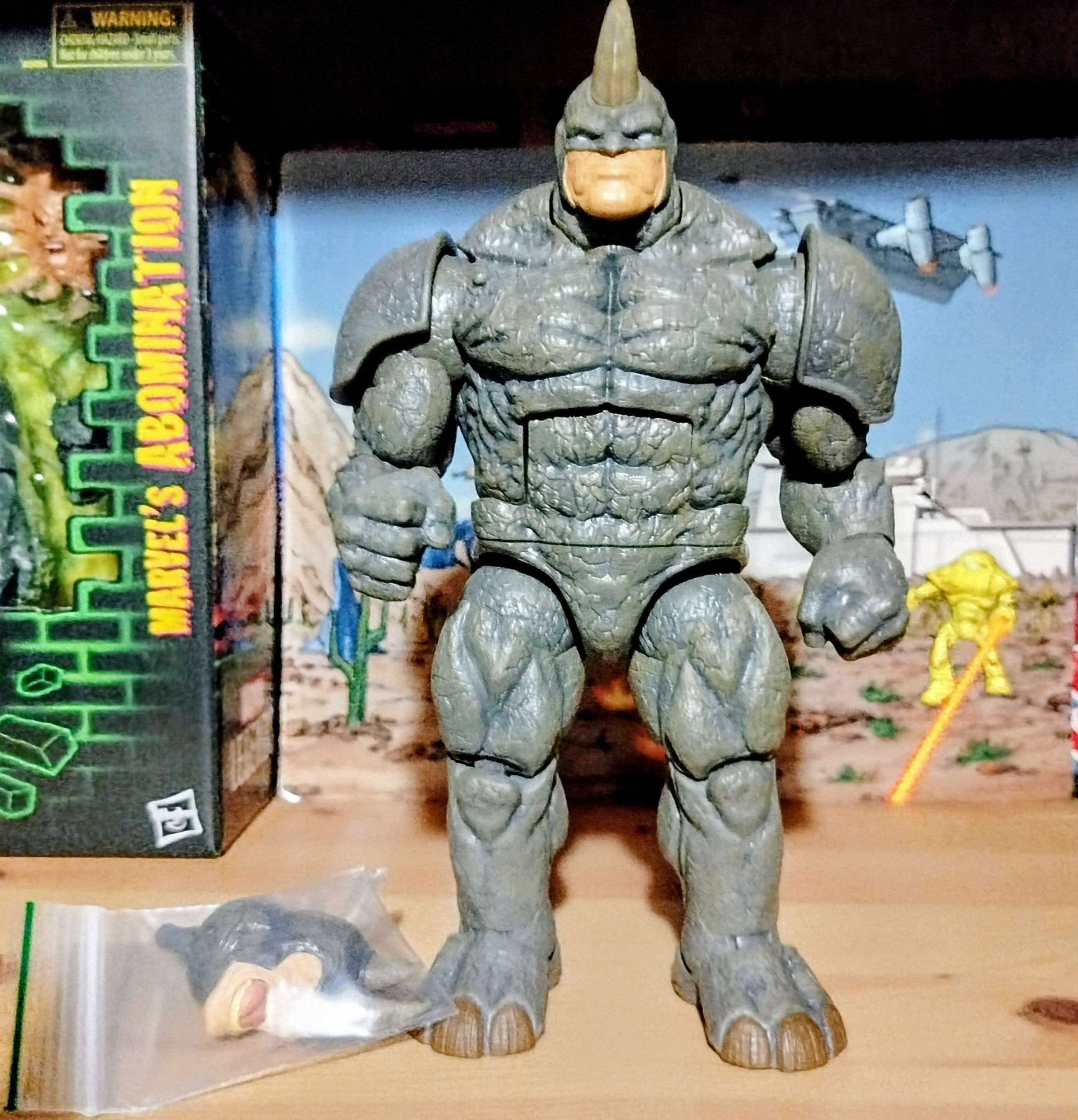 Figurine Marvel Legends BAF Rhino Hasbro