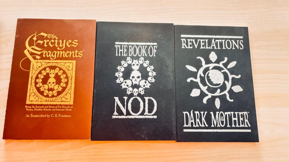 Vampire - The Masquerade - Ensemble des 3 livres "Book of Nod"