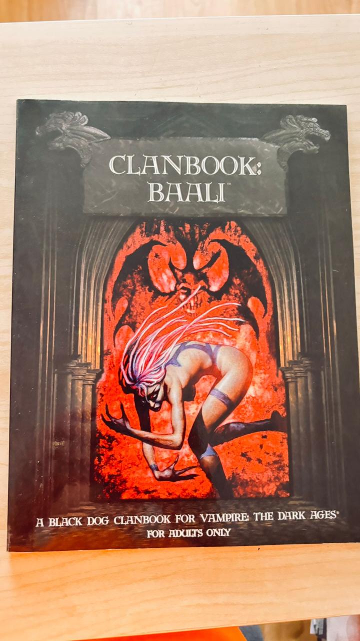 Vampire - The Dark Ages - 2 clanbooks Baali & Salubri