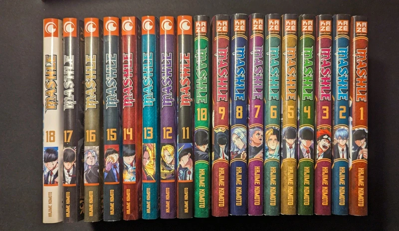 Mashle – Collection complète tomes 1 à 18 (Français) - Hajime Komoto - Etat Neuf