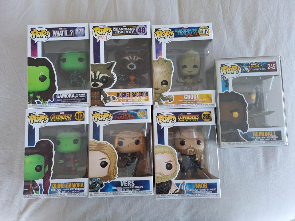 Lot de pop Marvel