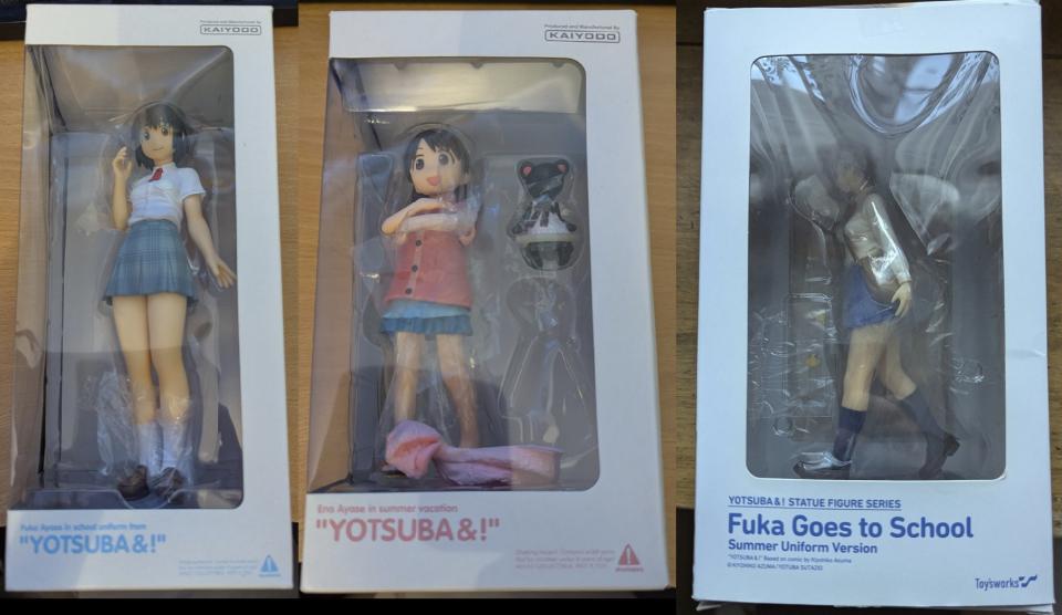 Collection figurines Yotsuba&!