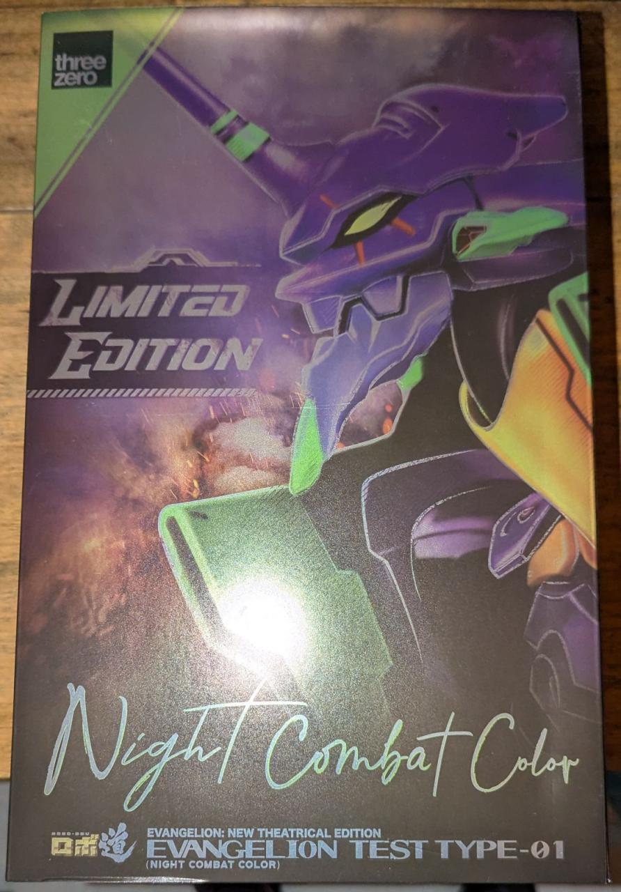 threezero Robo-Dou Evangelion 1 Night Combat Color Limited