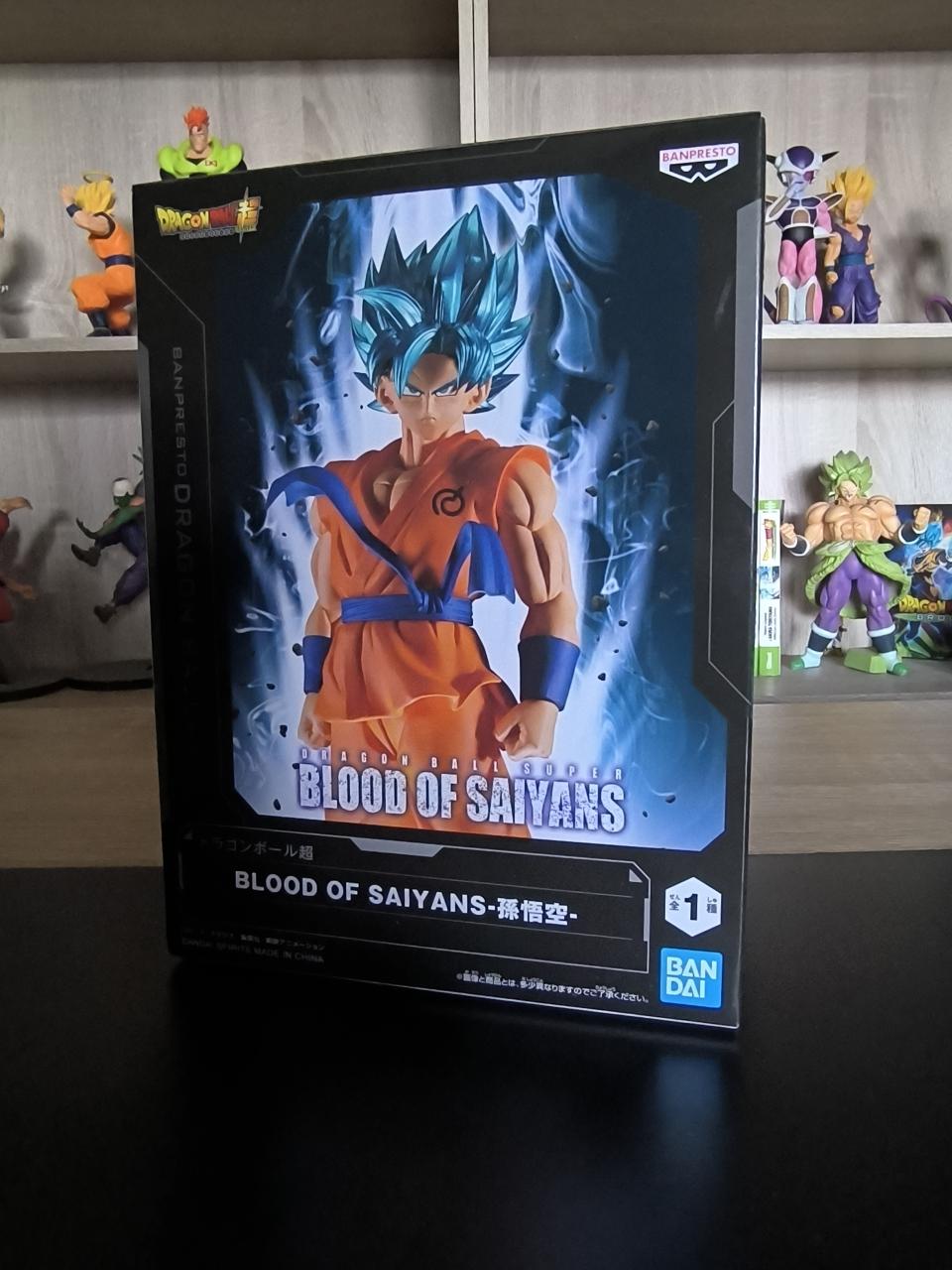 Figurine Son Goku Super Saiyan Blue – Blood of Saiyans – Officielle Import Japon