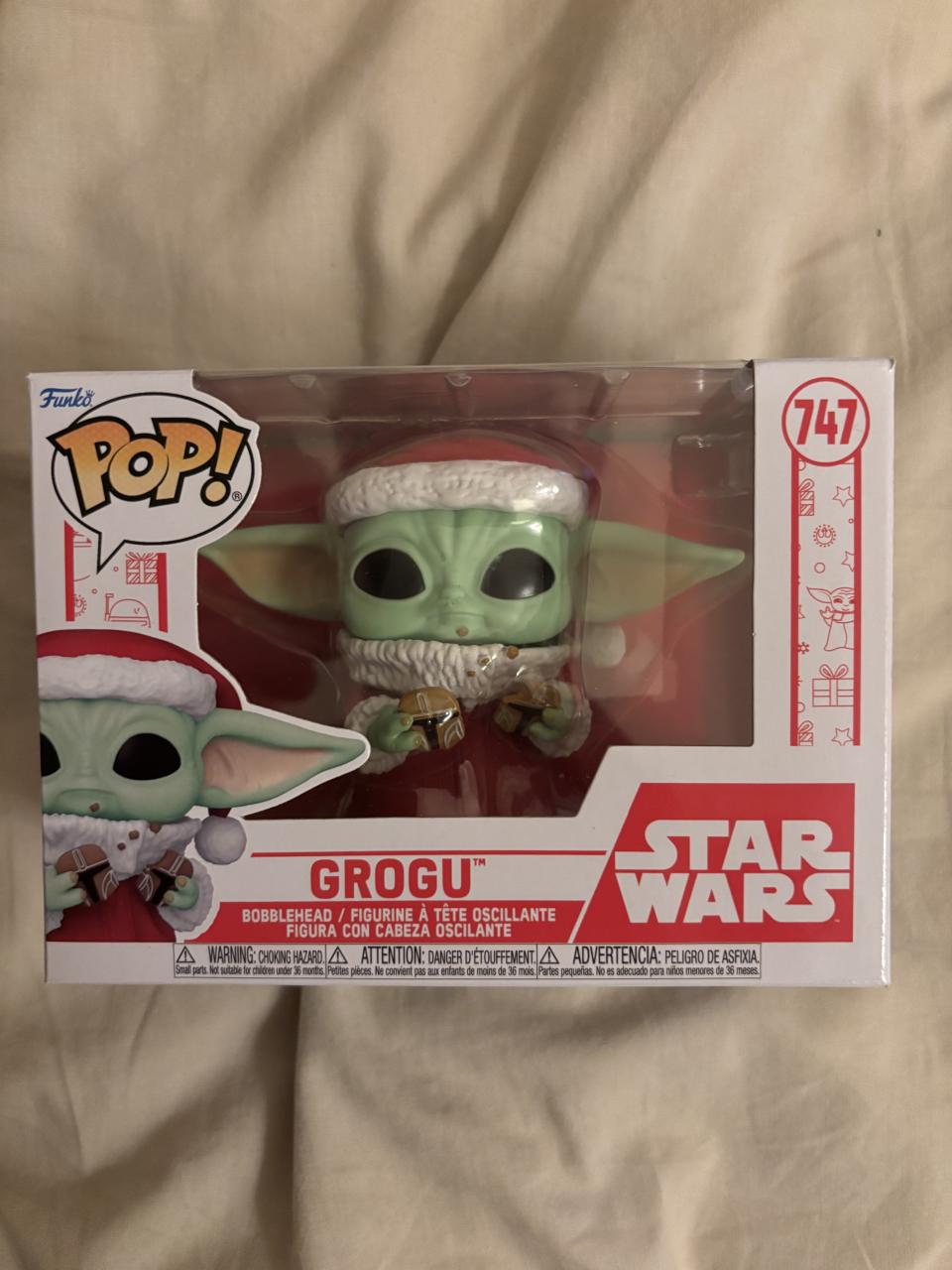 Funko Pop Grogu christmas #747
