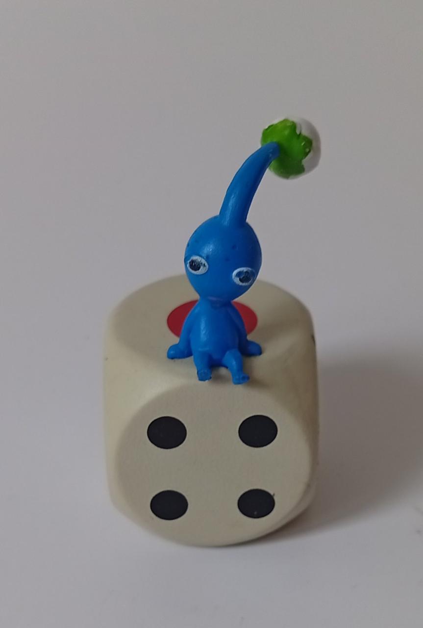 Figurine Pikmin sur dé à jouer - Nintendo