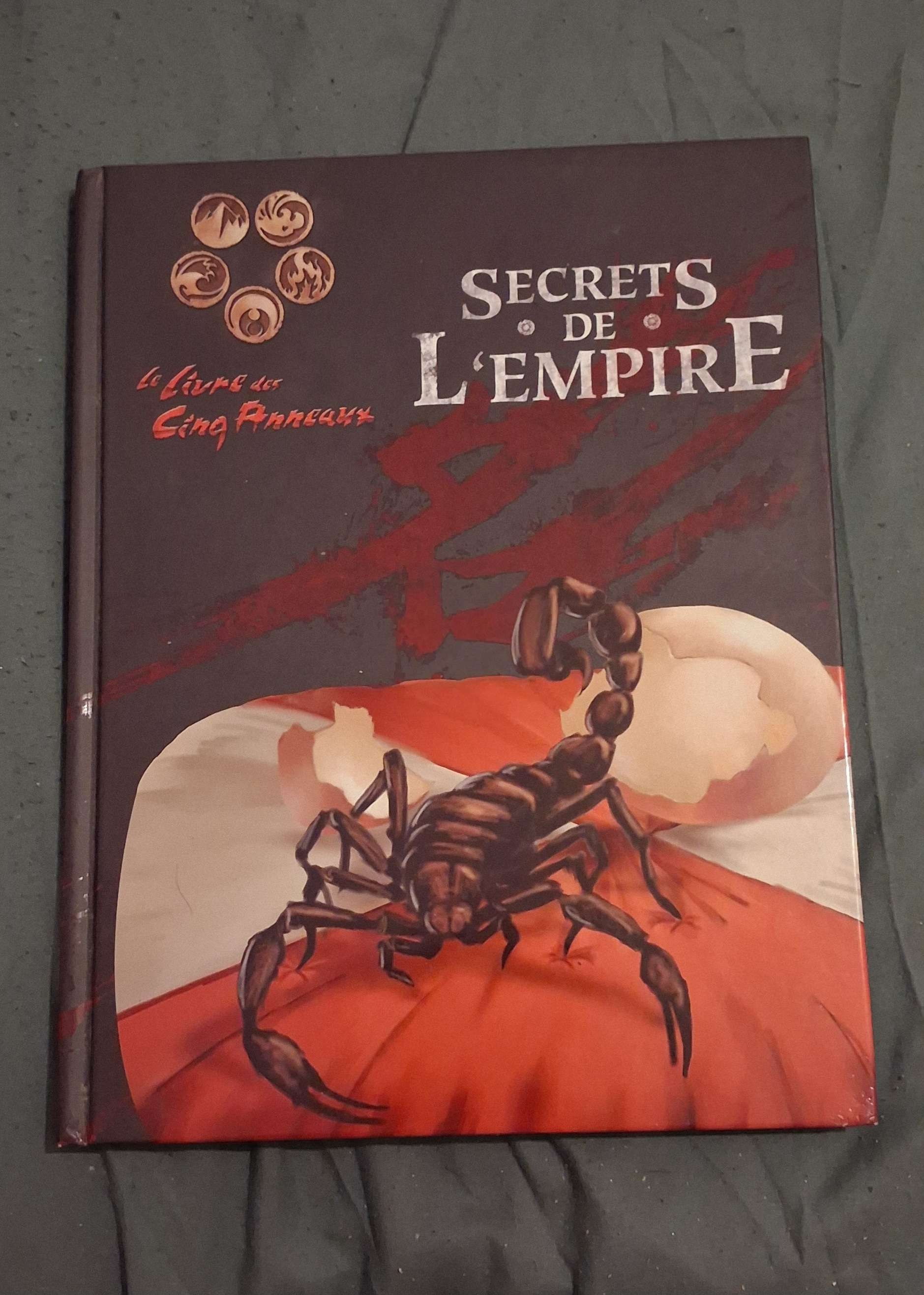 Jeu de role L5A rokugan V4 supplément "secrets de l'empire"
