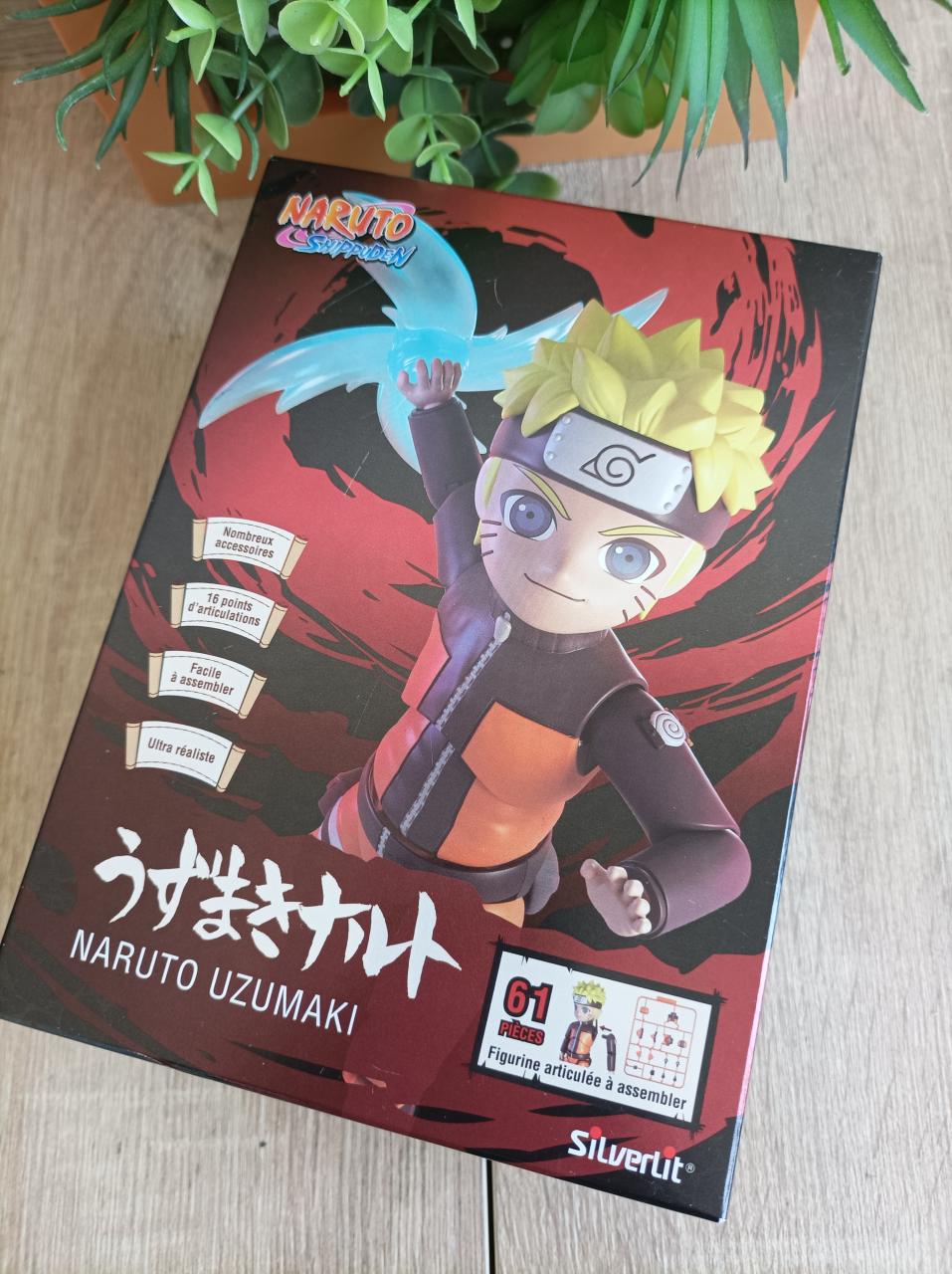 Figurine à monter Naruto Uzumaki Shippuden Silverlit