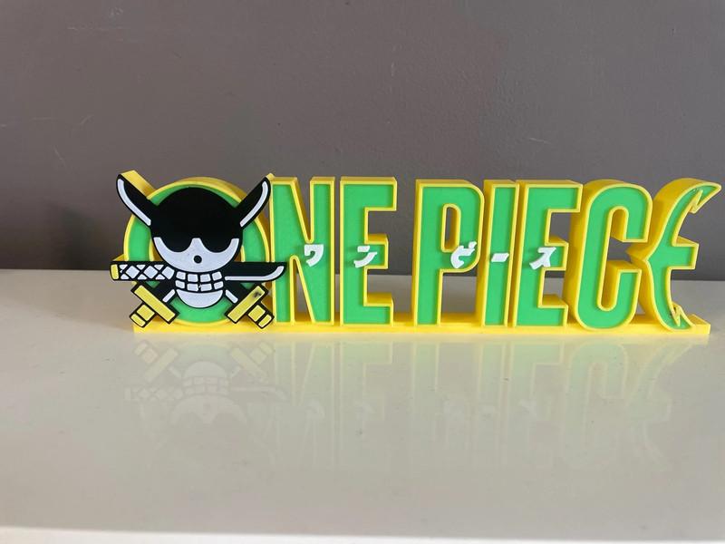 Logo inspiré de One Piece - Zoro