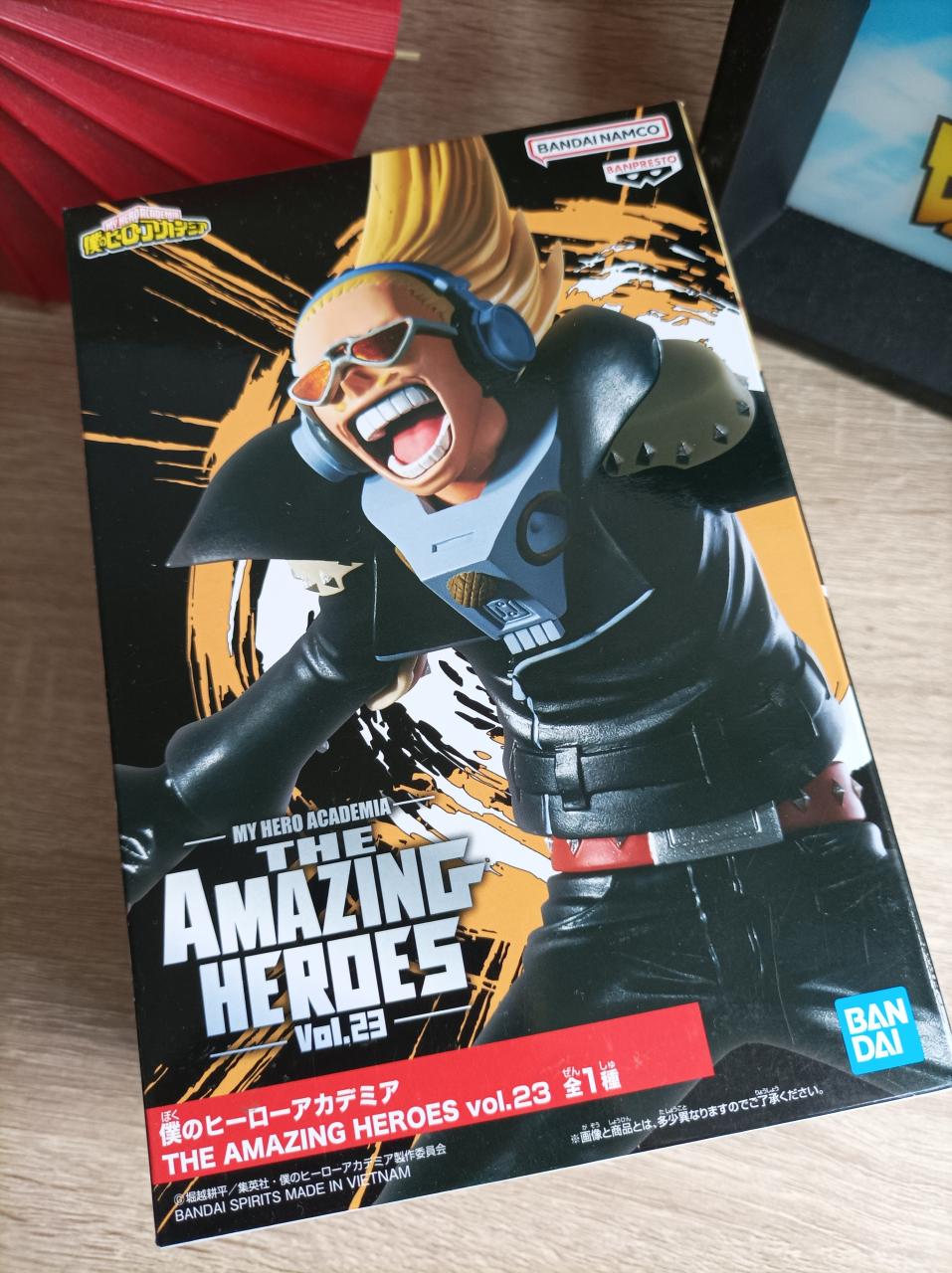 My Hero Academia - Figurine Present Mic - Banpresto Amazing Heroes Bandai MHA