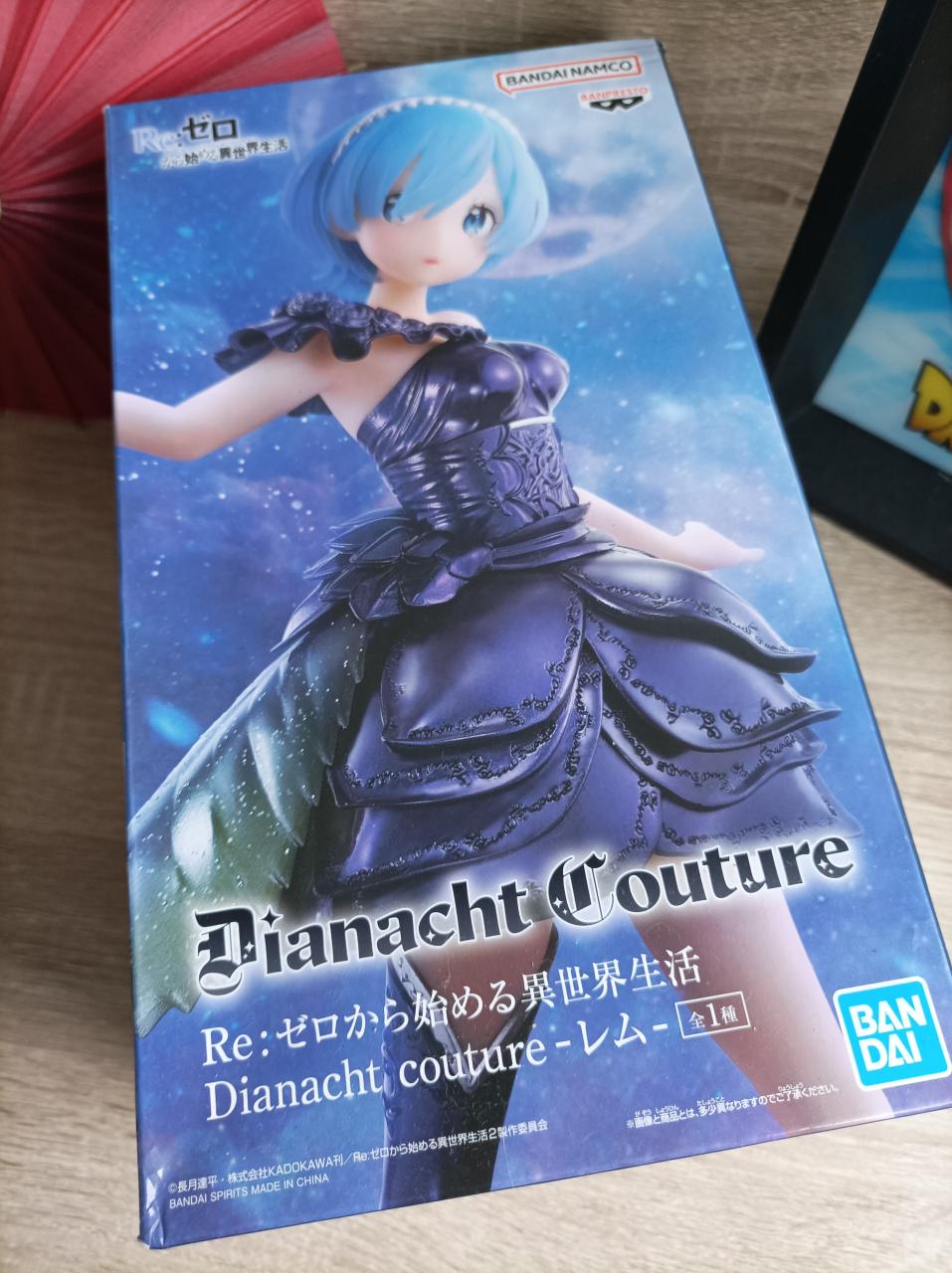Re:Zero - Figurine Rem - Banpresto Dianacht Couture - Bandai