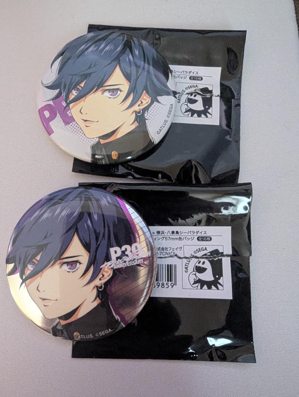 Badge Persona 1 - Collaboration Sea Paradise pour les 30 ans