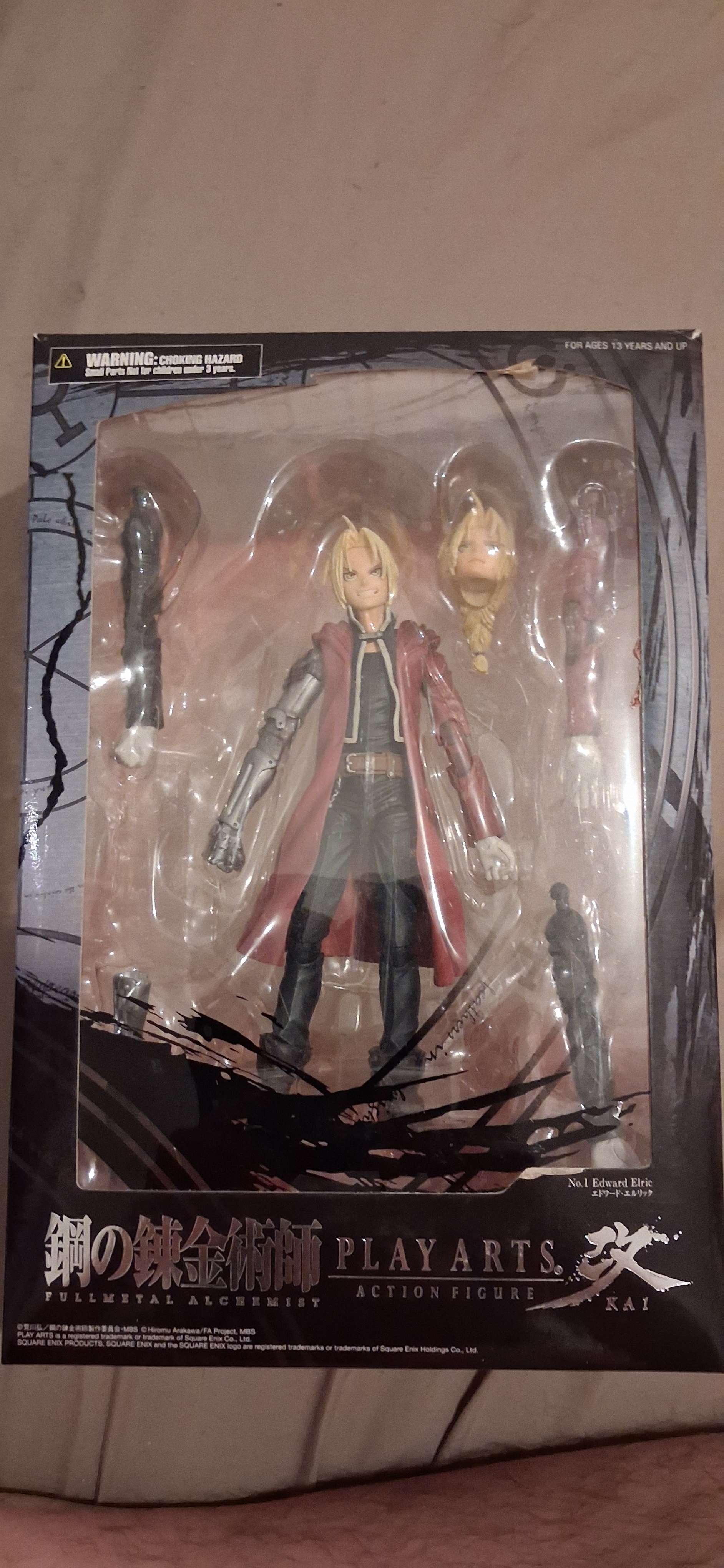 Playarts Play Arts Kai Fullmetal Alchemist Edward Elric