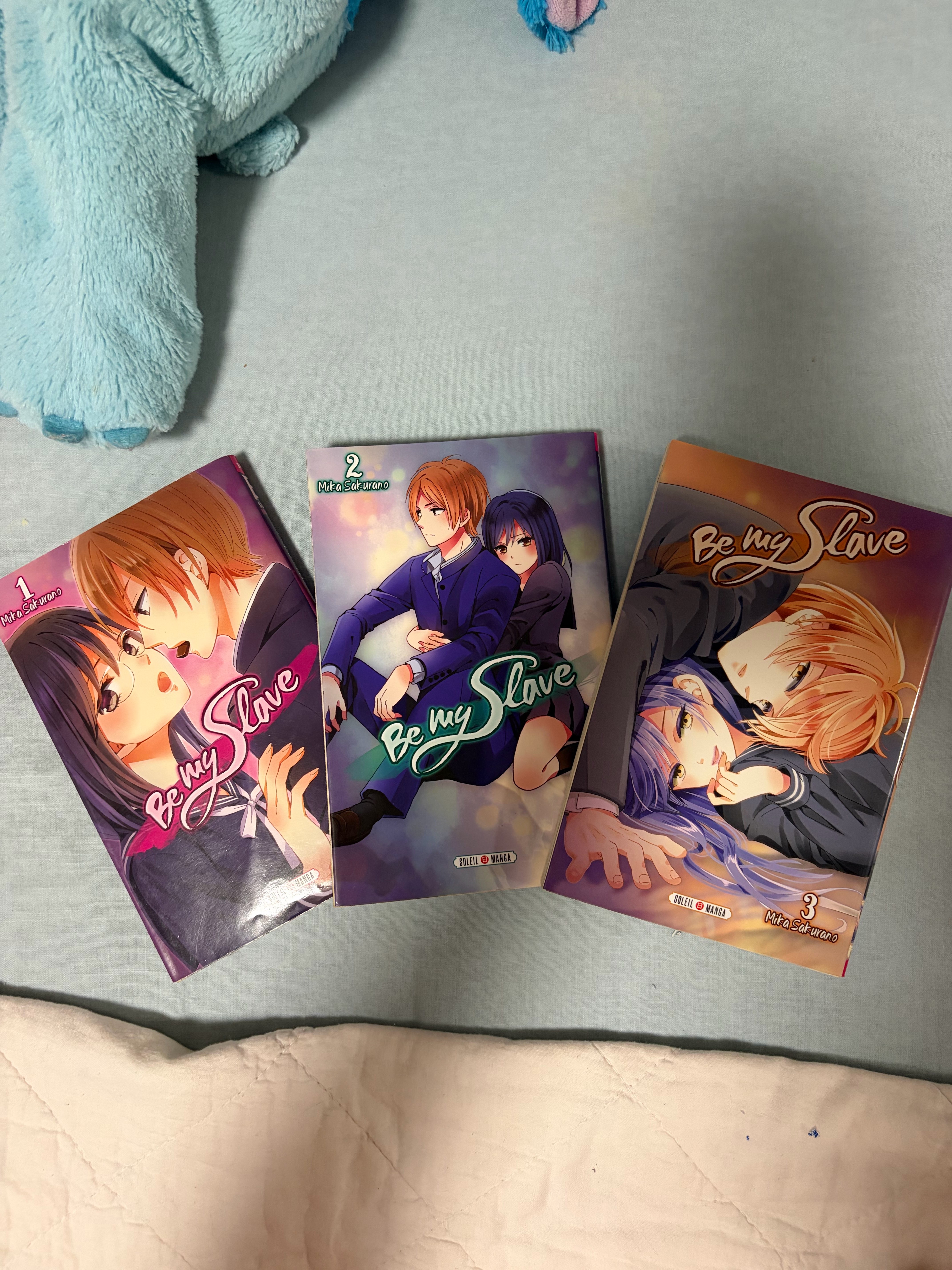 mangas be my slave tomes 1-2-3