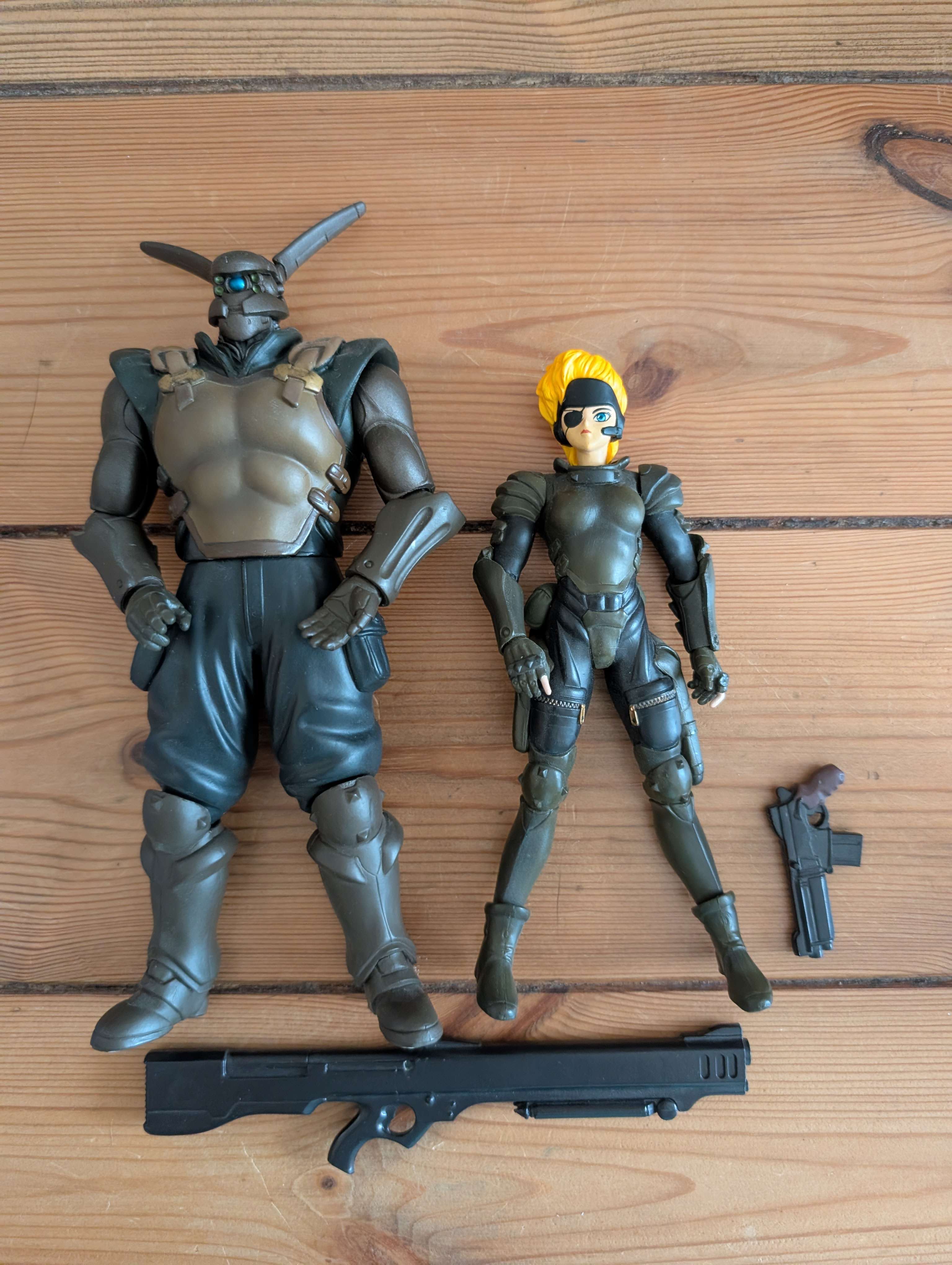 Lot Figurines Appleseed - Briareos & Deunan Knute (Yamato 2004)