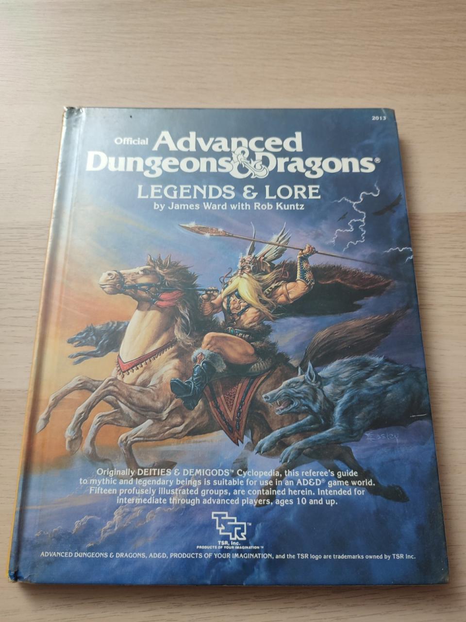 AD&D - 1st Edition - Legends & Lore - TSR