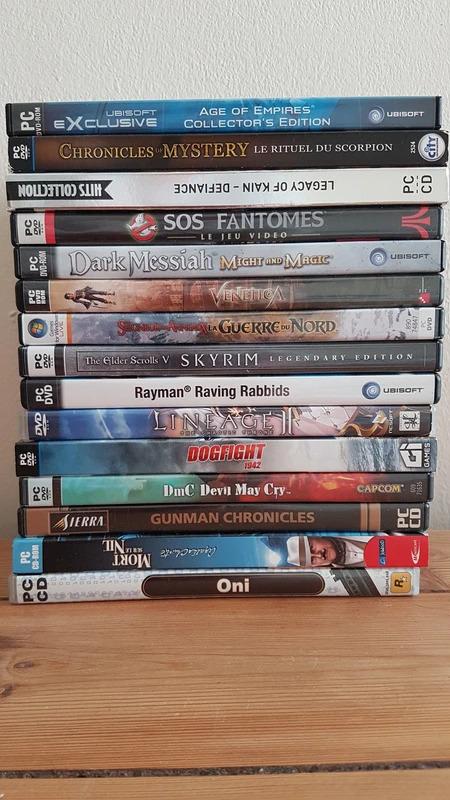 Lot de 15 jeux PC