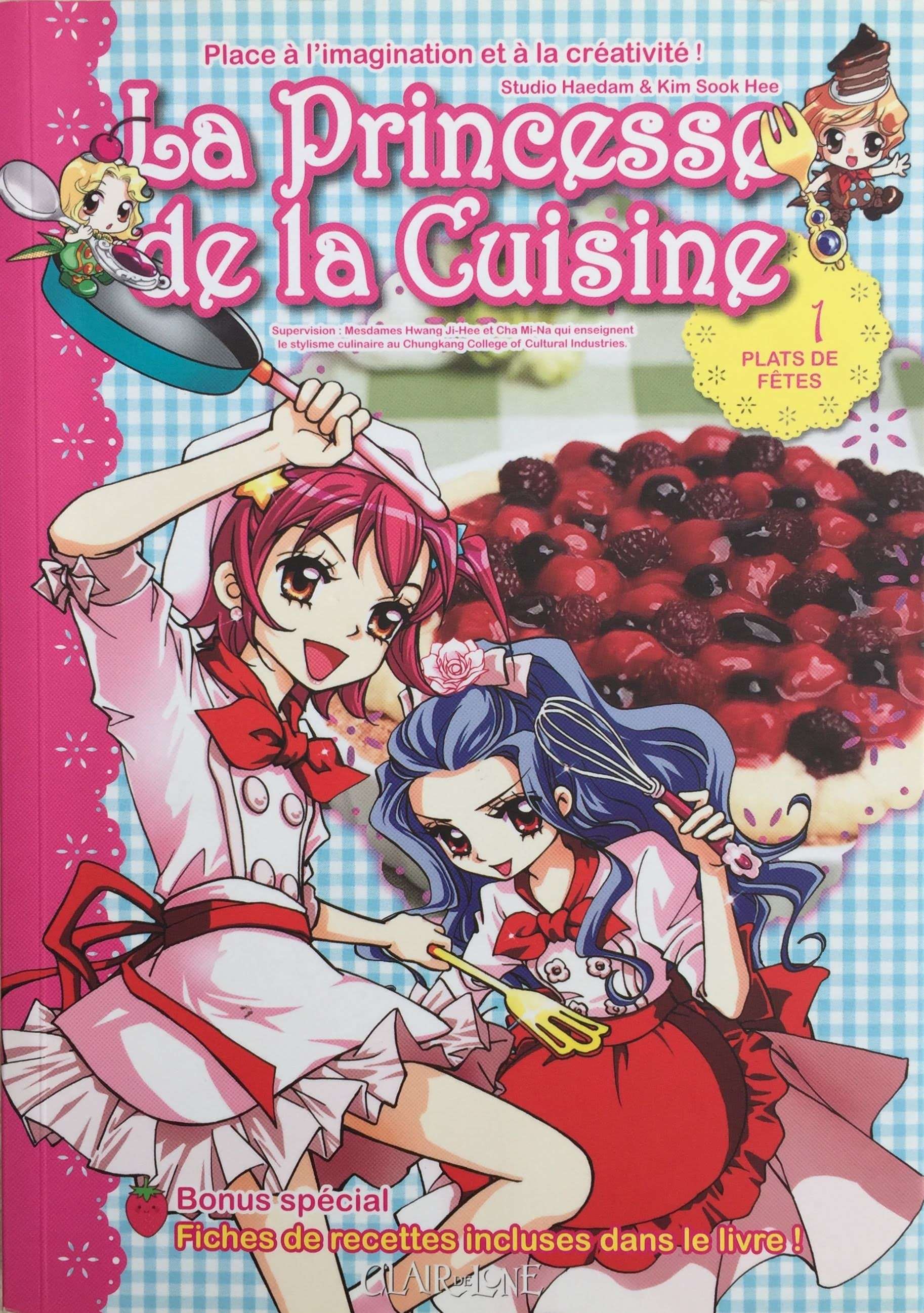 Manga Collection La Princesse de La Cuisine Clair de Lune