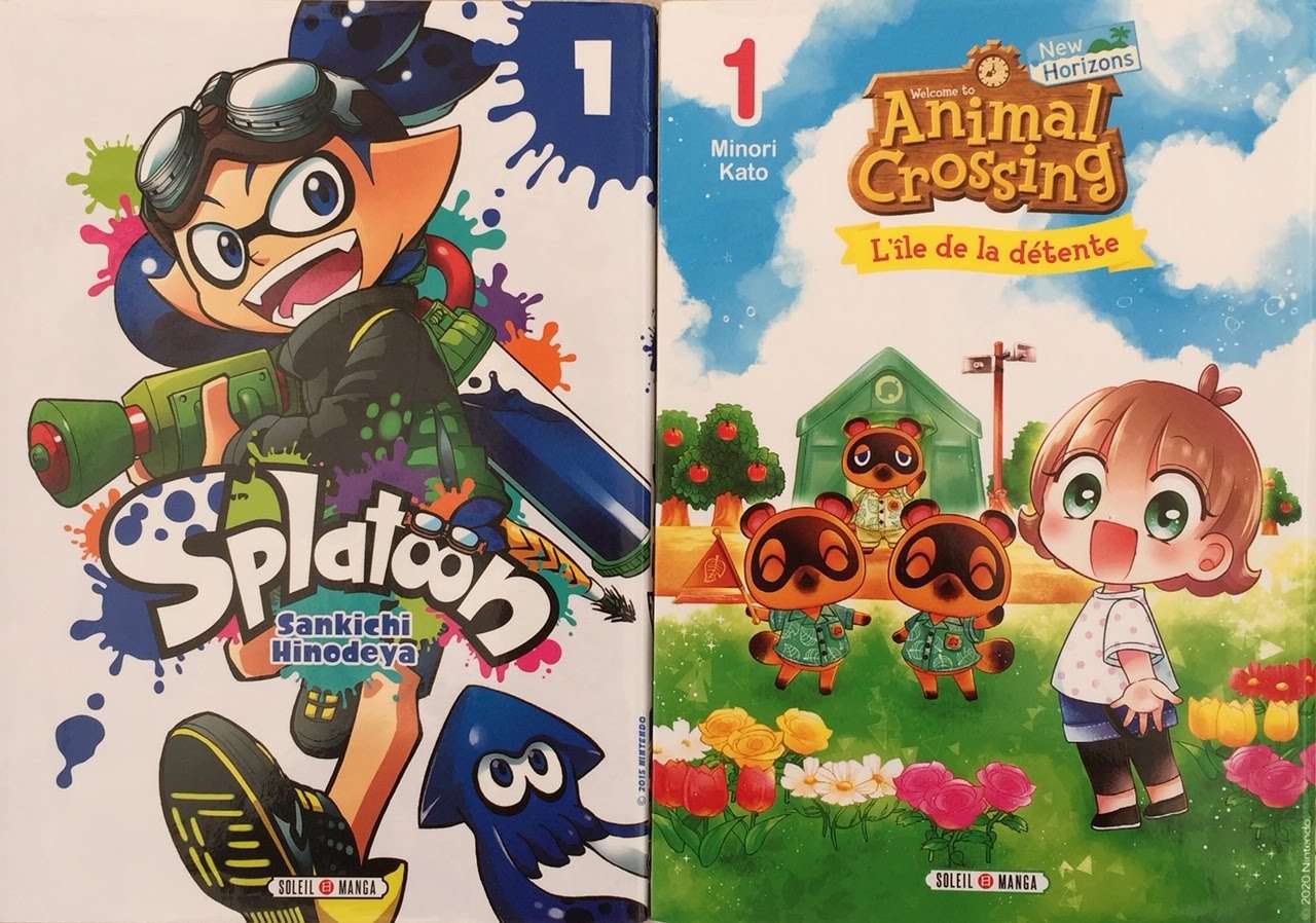 Manga Shonen Collection Splatoon & Animal Crossing Soleil