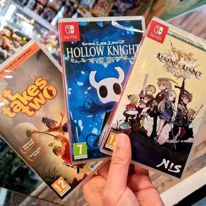 Lot de trois 03 Jeux Switch a 66€