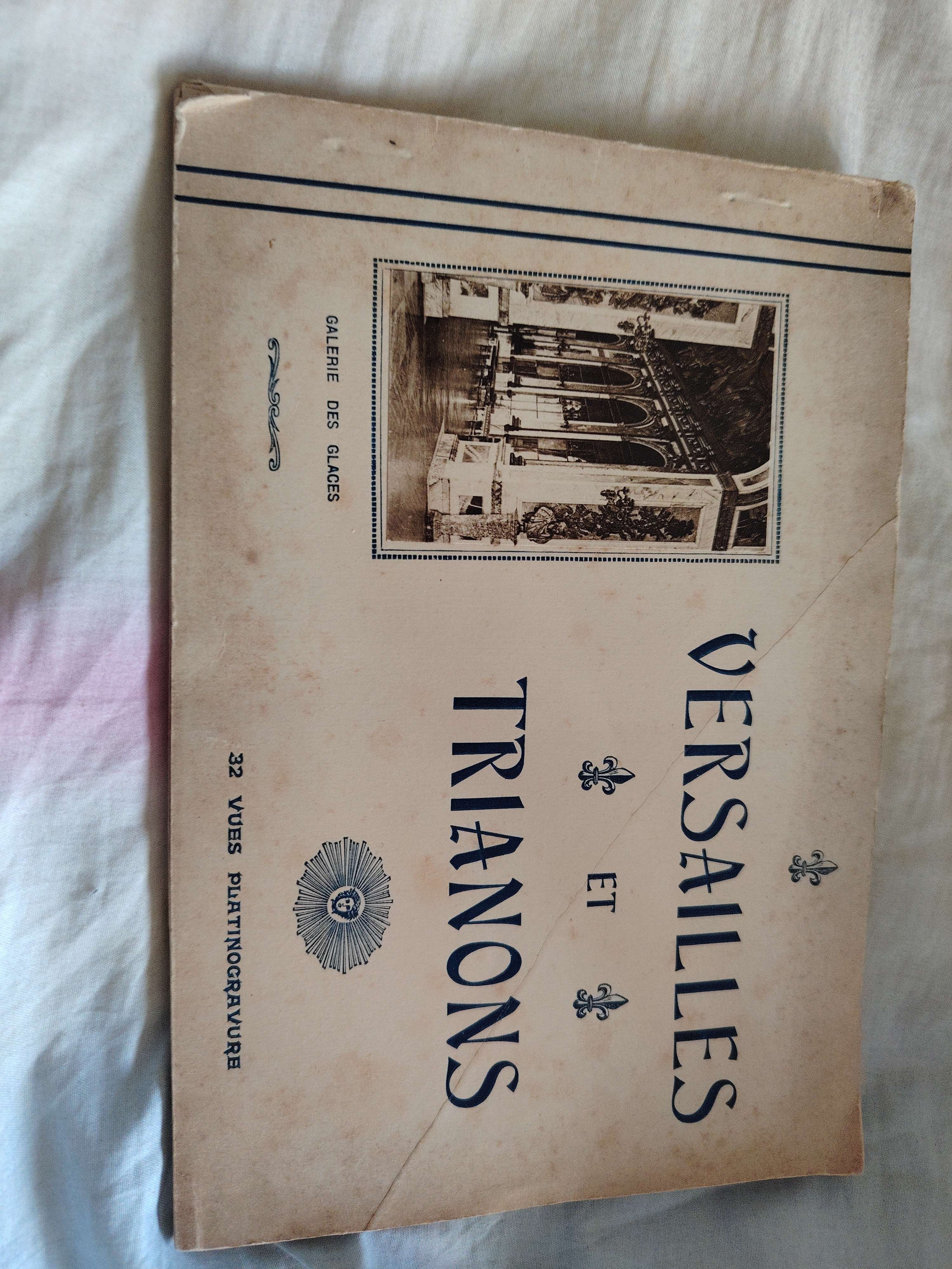 Livre Ancien Versailles Et Trianons, Album Ancien vintage, Édition 1900-1910
