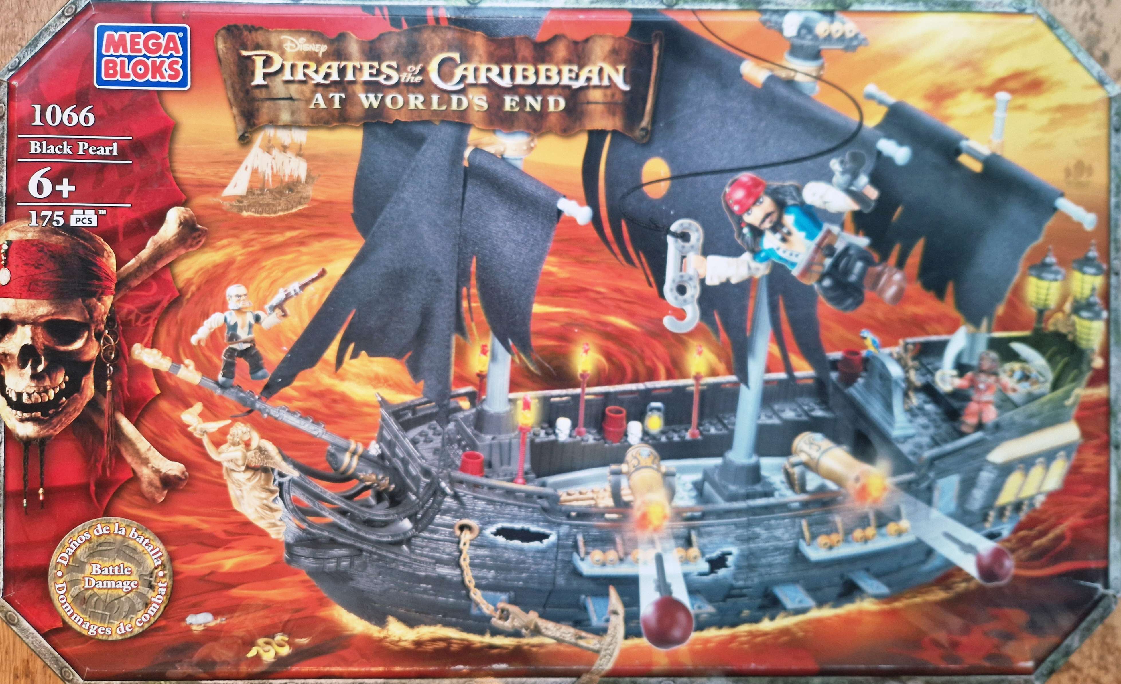 Mega Bloks 1066 - Black Pearl Pirates of the Caribbean at world’s end