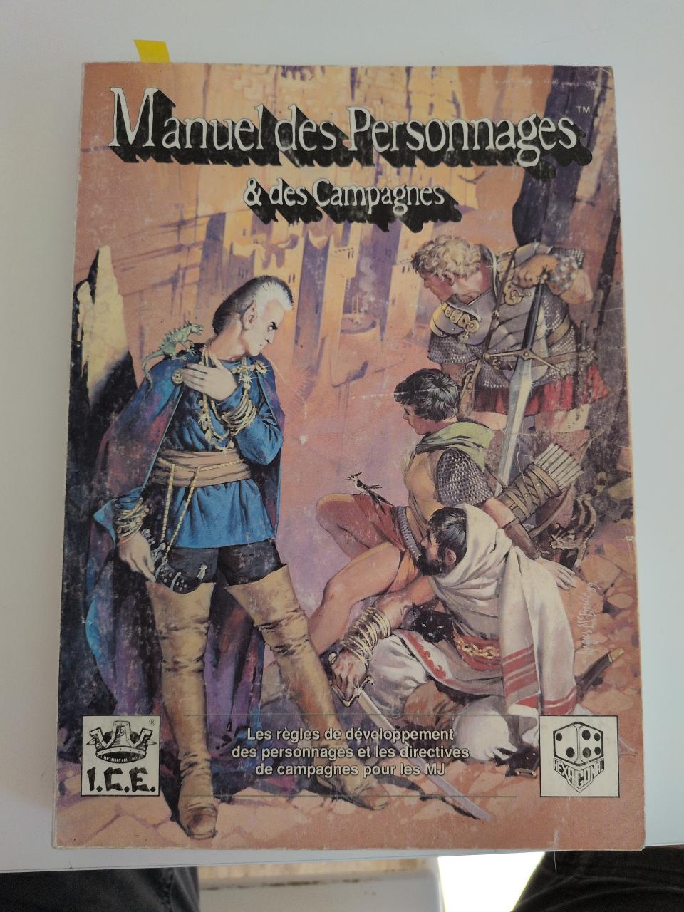 Livres de base rôle master première édition