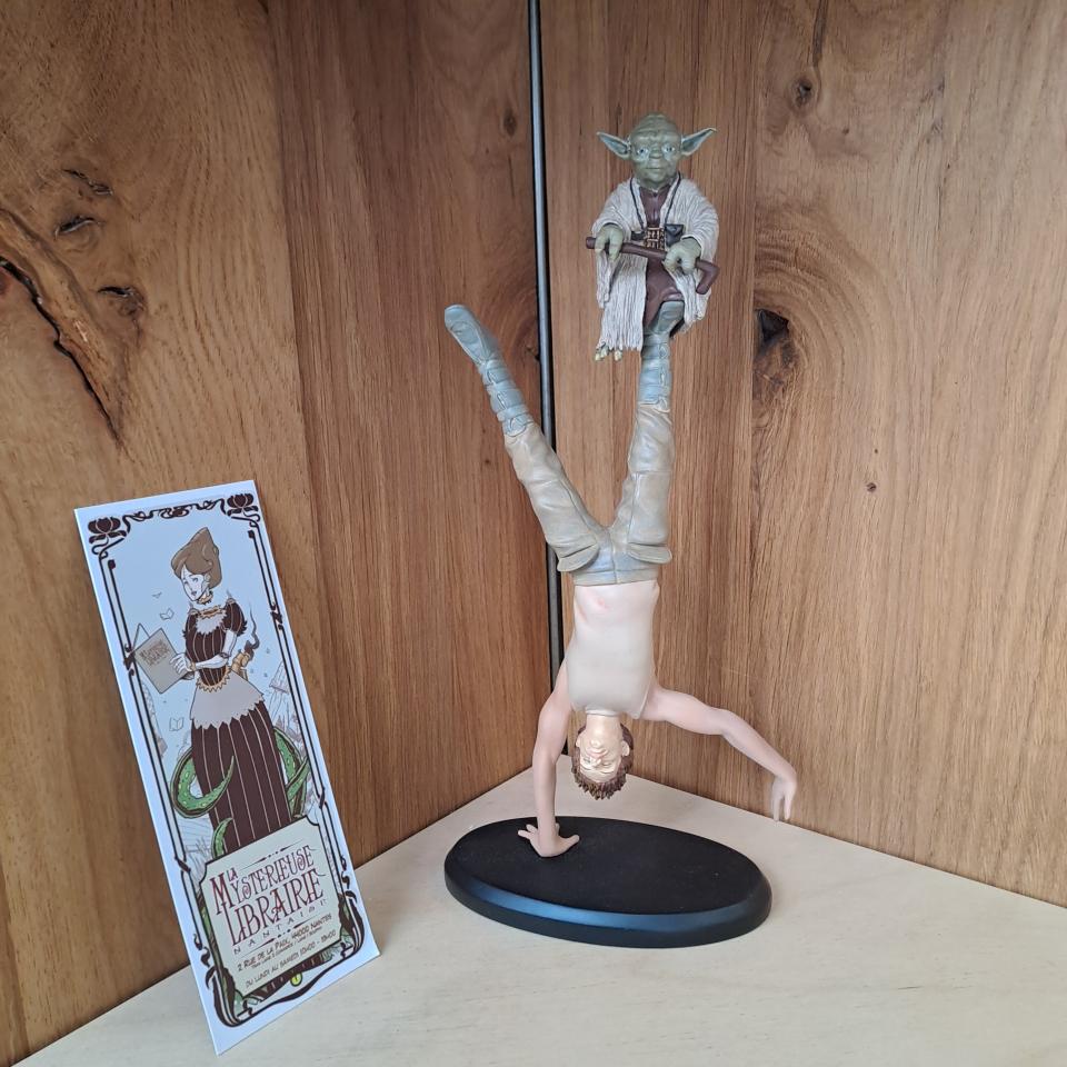 Luke et Yoda : Entraînement  à Dagobah