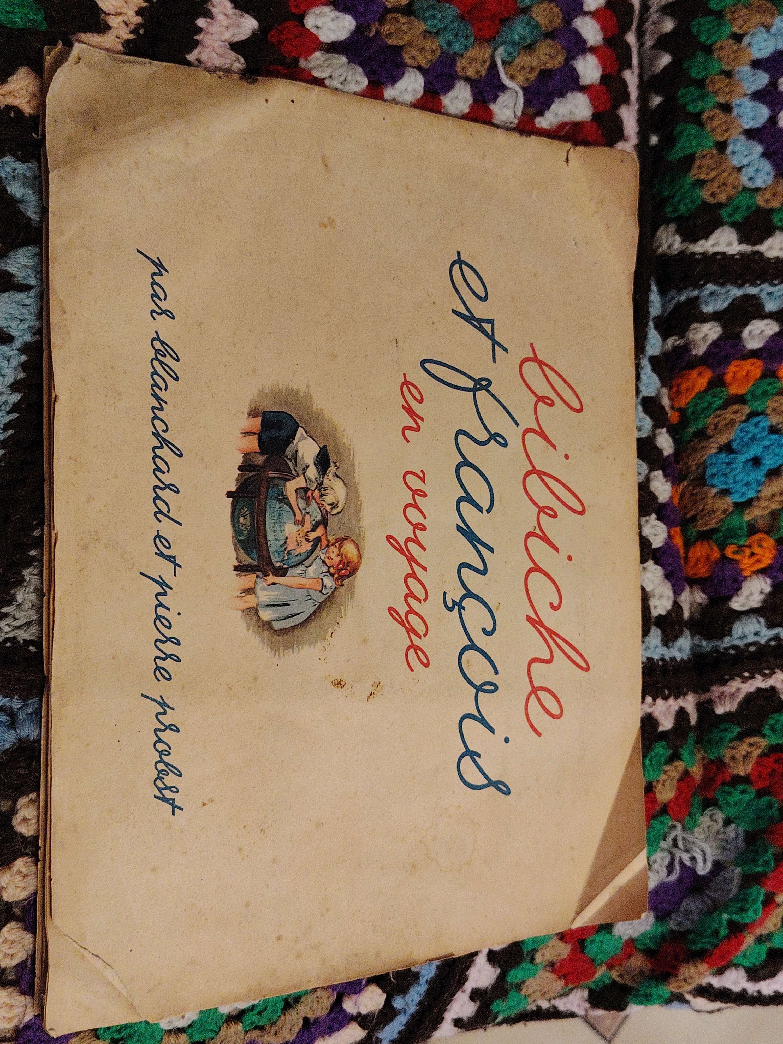 Livre Ancien Bibiche Et Francois En Voyage, Blanchard Et Pierre Probst, Édition 1948