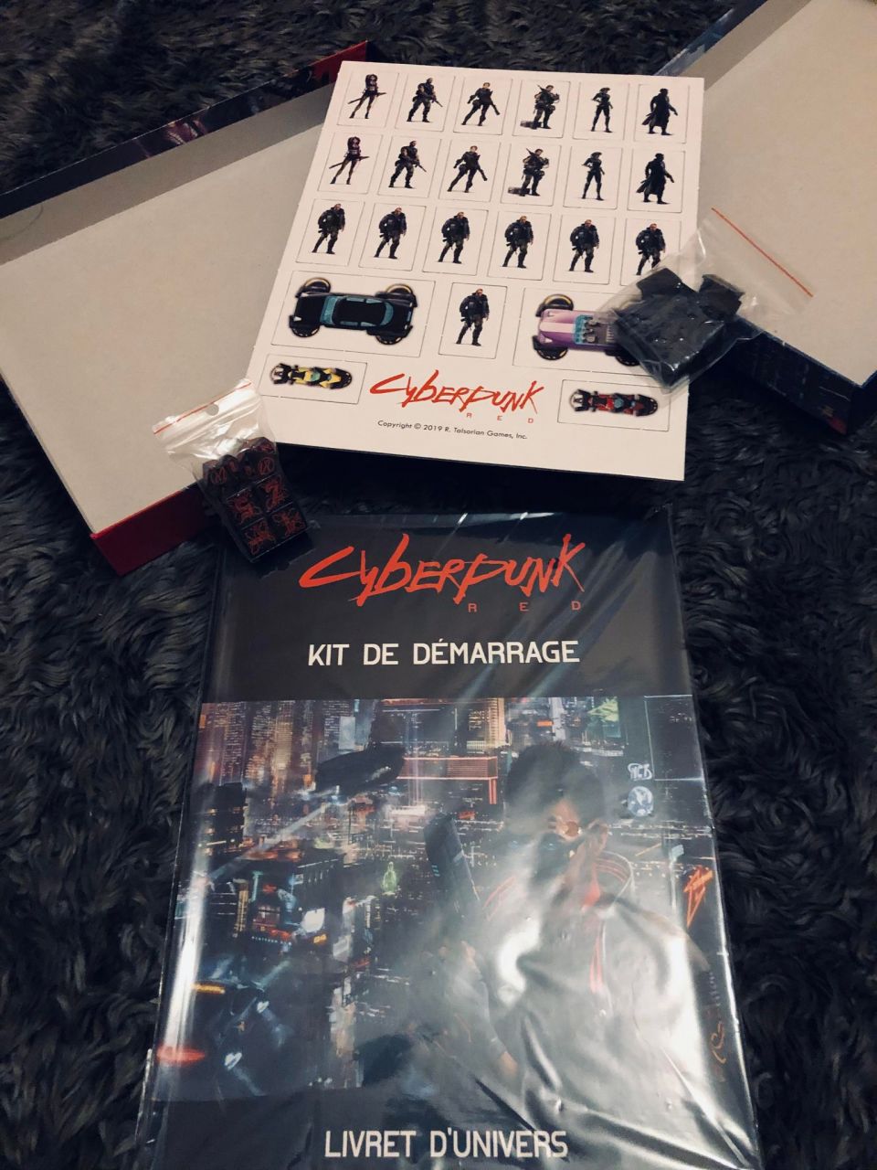 Cyberpunk Red Kit de démarrage .. Grenier du Geek